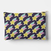 射撃、 発砲星模様 アクセサリーポーチ (裏面)