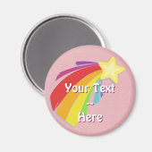 射撃、 発砲星磁石 マグネット (正面/裏面)