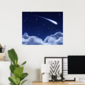 射撃、 発砲星雲のポスター – 水平 ポスター (ホームオフィス)