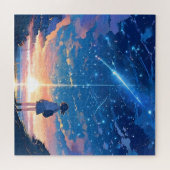 射撃、 発砲星 ジグソーパズル (横)