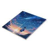 射撃、 発砲星 タイル (側面)