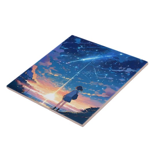 射撃、 発砲星 タイル (側面)