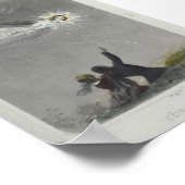 射撃、 発砲星 ポスター (角)