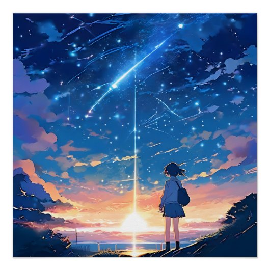 射撃、 発砲星 ポスター (正面)