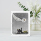 射撃、 発砲星 ポストカード (スタンド正面)