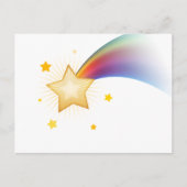 射撃、 発砲星 ポストカード (正面)