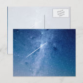 射撃、 発砲星 ポストカード (正面/裏面)