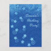 射撃、 発砲星 ポストカード (正面)