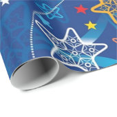 射撃、 発砲星 ラッピングペーパー (ロールコーナー)