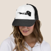 射撃、発砲猿の帽子 キャップ (インサイチュ)