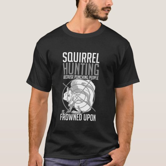 射撃、 発砲野生動物狩り Tシャツ (正面)