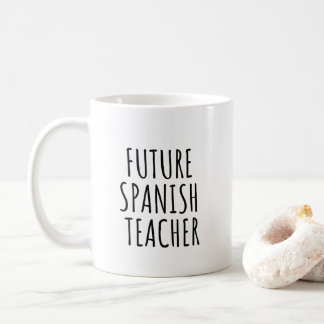 将来おもしろいのスペインの先生 コーヒーマグカップ