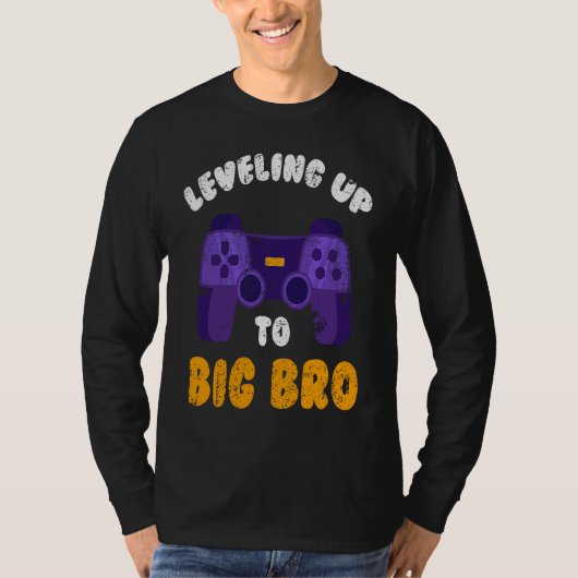 将来お兄さんになる人へのプレゼント+ゲーム+レベル上げ Tシャツ (正面)