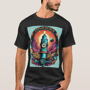将来に向けて爆発的な成長:テクノロジーの中断Tシャツ Tシャツ