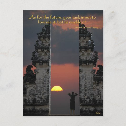 将来に対応する ポストカード (正面)