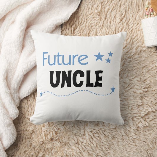 将来のおじさんギフト クッション (ブランケット)