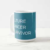 将来のがん生存者感じのより良いコーヒーマグ コーヒーマグカップ (正面左)