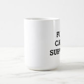 将来のがん生存者感じのより良いコーヒーマグ コーヒーマグカップ (中央)