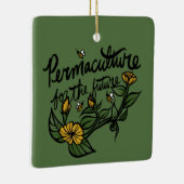 将来のためのパーマカルチャー セラミックオーナメント (右)