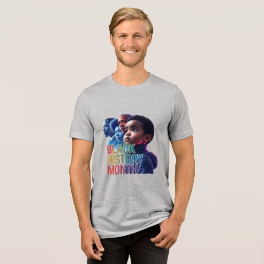 将来のアイコン トライブレンドTシャツ (正面全面)