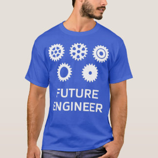 将来のエンジ子供へニアとns tシャツ