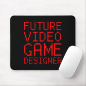 将来のゲームデザイナーの子供用 マウスパッド (マウス)