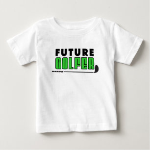 将来のゴルファー ベビーTシャツ
