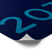 将来のストックホルム鉄道網の地図 ポスター (角)