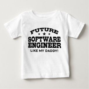 将来のソフトウェアエンジニア ベビーTシャツ