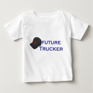 将来のトラック運転手 ベビーTシャツ