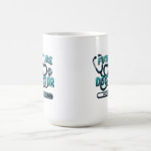 将来のドクターロード – 医学生ギフト コーヒーマグカップ (中央)