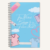 将来のナースノート ノートブック (正面)