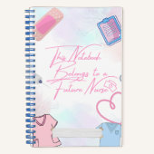 将来のナースノート ノートブック (正面)