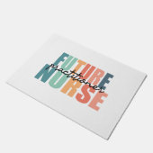 将来のナースプラクティショナー – NP ドアマット (アングル)