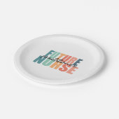 将来のナースプラクティショナー – NP ペーパープレート (アングル)