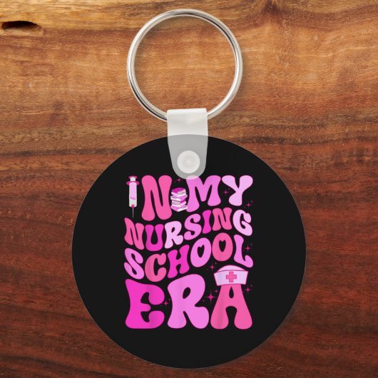 将来のナース学校エッセンのための看護学生時代 キーホルダー (正面)