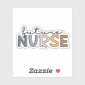 将来のナース |看護学校学生の贈り物 シール (シート)