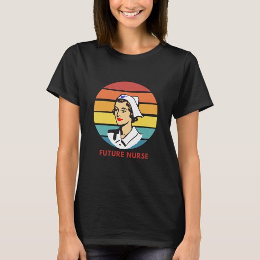 将来のナース Tシャツ (正面)