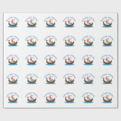 将来のバイキング ラッピングペーパー (フラット)