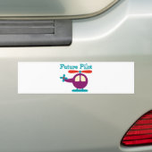 将来のパイロット バンパーステッカー (車上)