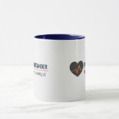 将来のパーソナライズされた心臓医コーヒー マグカップ (中央)