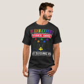 将来のビデオゲームデザイナーになる子供たち Tシャツ (正面フル)