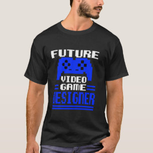 将来のビデオゲームデザイナーゲーマープレーヤーおもしろい Tシャツ