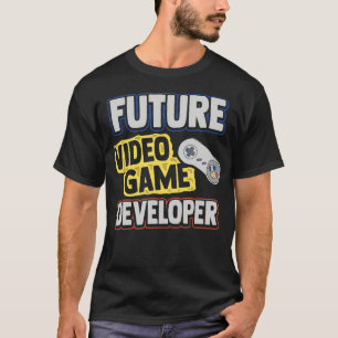 将来のビデオゲーム開発者デザイナープログラマー Tシャツ