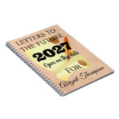 将来のマイルストーンへの手紙 ノートブック (右側)