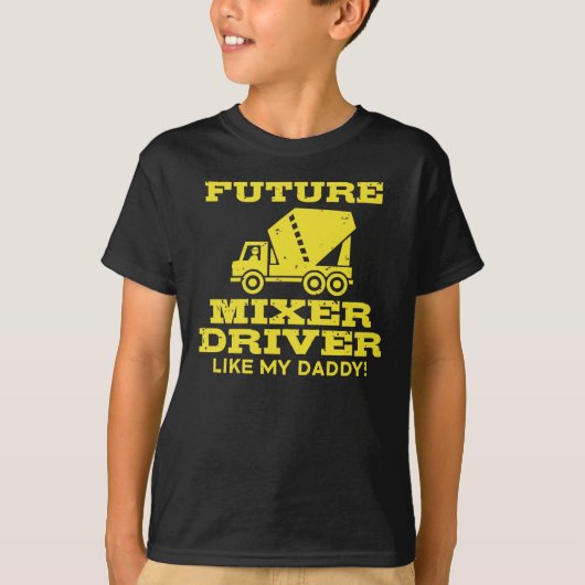 将来のミキサードライバ Tシャツ (正面)