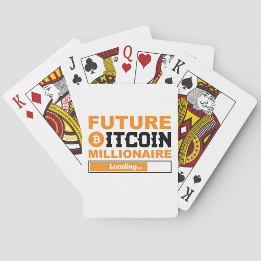 将来のミリオネア ビットコイン ユーモア 仮想通貨 トランプ (裏面)