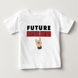将来のメタヘッド ベビーTシャツ