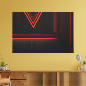 将来のライン キャンバスプリント (インサイチュ (リビング))