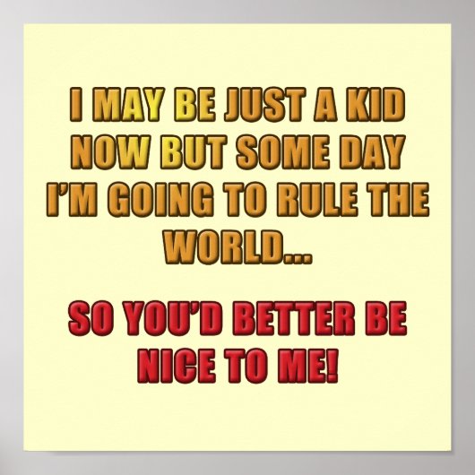 将来のルーラー ポスター (正面)